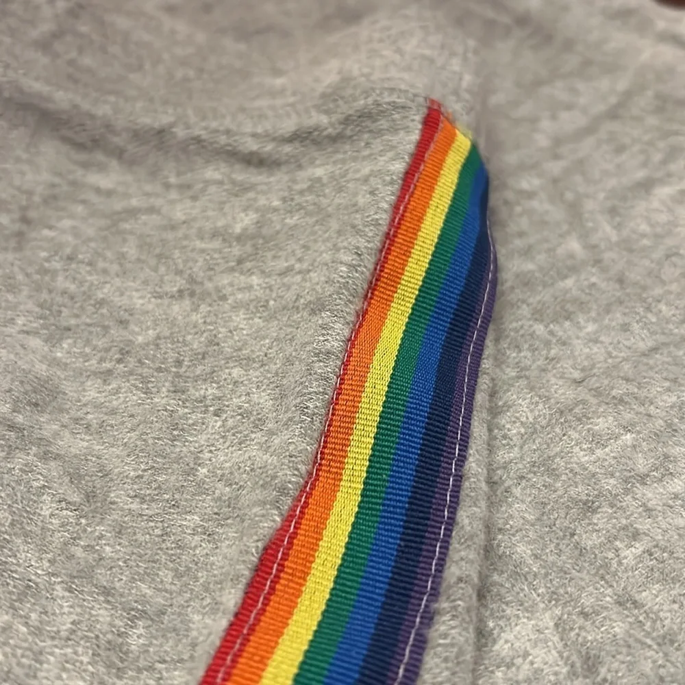Erge Designs Cotton with Rainbow Trim Skirt Girls Size 16